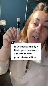 I’ve been actively evaluating the new @IT Cosmetics Bye Bye Dark Spots  Concealer + Serum. It’s been a few weeks