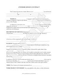 2015 Interior Design Contracts Templates Google Search Contract Template Construction Contract Lease Agreement