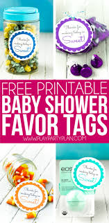 Welcome to the coolest selection of free baby shower printables, including invitations, coloring pages, decorations and loads of original printable designs. Free Printable Baby Shower Favor Tags In 20 Colors Play Party Plan