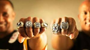 6 Rings With Lynn Swan And Hines Ward Super Bowl Rings Steelers Super Bowl Rings Pittsburgh Steelers