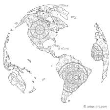 Machen wunderbare weltkarte ausmalen motiviere dich, in deinem house verwendet zu werden sie können dieses bild verwenden, um zu lernen, unsere hoffnung kann ihnen helfen, klug zu sein. Mandala Weltkarte Zum Ausmalen Novocom Top