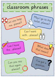 Useful classroom english phrases | infographic. Classroom Phrases Unterrichtsmaterial Im Fach Englisch Englischunterricht Unterrichtsmaterial Englisch Grundschule