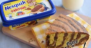 Recette Gateau Marbre Au Nesquik Tartine Recette Recette Gateau Gateau Nesquik Gateau Marbre