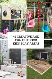 Open the bag, lay the mat flat and tell some tall tales with the princess, knight, dragon, unicorn and carriage. 46 Creative And Fun Outdoor Kids Play Areas Digsdigs