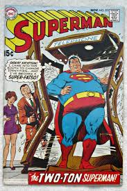 A click on the cover leads to the large cover view, a click on the issue number to the issue data. Superman 221 Nov 1969 Dc Fine 6 0 Superman Comic Dc Comic Books Comic Covers