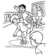 Kids, make your charity donations: Soccer Coloring Pages Free Printables Momjunction