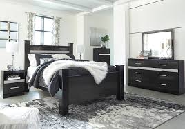 Black bedroom furniture — black bedroom furniturethe best way to organize your dresser drawers dresser drawer organization how to organize drawers buy black bedroom sets line at overstockblack bedroom sets these plete furniture collections include everything you need to outfit the entire. Starberry Black Queen Poster Bedroom Set Louisville Overstock Warehouse