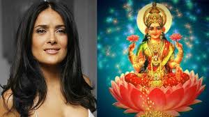 Salma hayek photographed by ruven afanador, 1996 (i.redd.it). Salma Hayek Posts Picture Of Goddess Lakshmi On Instagram Fans From India Pour In With Comments