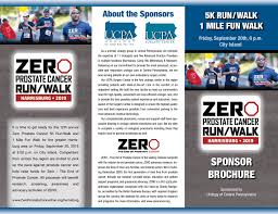 The earlier the detection of prostate cancer, the better the patient's chance of survival is. 2019 Zero Prostate Cancer Run Walk Harrisburg Date Sponsorships Announced Upmc Urology Of Central Pa