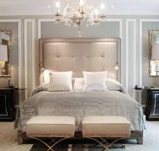 Neutral Color Scheme Bedroom Champagne Bedroom Bedroom Chandelier Home Bedroom Design Home Decor