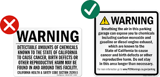 But it also reflects a rising concern that a blizzard of cancer warnings has desensitized consumers to serious health hazards. California Updates Proposition 65 Warnings For Facilities Smartsign Blog