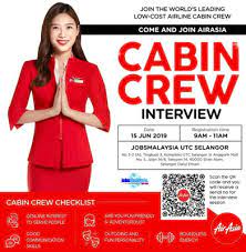 Jawatan kosong kerajaan dan jawatan kosong swasta ogos september 2017 terbaru di malaysia ok? Jawatan Kosong Air Asia 2020 Cabin Crew Spa