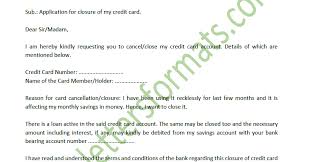 How to properly cancel a credit card. Request Letter To Bank For Cancellation Closing Of Credit Card