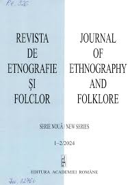 REVISTA JOURNAL DE OF ETNOGRAFIE ETHNOGRAPHY ȘI AND FOLCLOR FOLKLORE