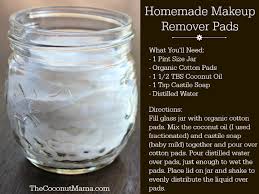 homemade makeup remover pads the