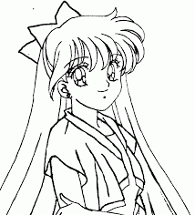 Download and print these anime, sailor moon coloring pages for free. Sailor Venus Smile Coloring Pages For Kids Hfb Printable Sailor Coloring Home