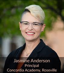 Concordia Academy in Roseville welcomes Jasmine Anderson as their new  principal. She was installed