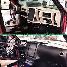 Custom Fiberglass Dash Interior Door Panels Console Tablet Ipad Becausess Custom Car Interior Truck Interior Custom Car Audio