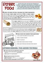 Street Food Worksheet Free Esl Printable Worksheets Made By Teachers Esl Reading Street Food Reading Comprehension Activities