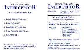I will share opening choice, tools used and training methods as well as my games and others games as long as they are relevant to what i'm doing. Cpcrulez Amstrad Cpc Applications Bureautique Interceptor