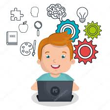 Resultado de imagen de niÃ±o estudiando