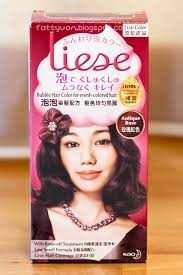 Maybe i'll try rose tea next. Review Liese Bubble Hair Dye Antique Rose Fattybunbun