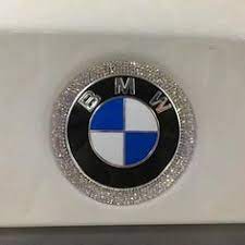 Bling Bmw Logo Front Or Rear Grille Emblem Ring Decal Rhinestone Crystals Logo Bmw Bmw Logo Bling Car Accessories