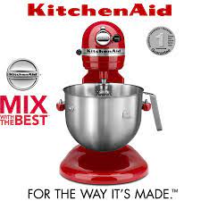 Kitchenaid is made for people who love to cook, and exists to make the kitchen a place of stir all of your mixtures, even heavier ones, like biscuits, mashed potatoes and pie crust with this flat beater; Kitchenaid Stand Mixer 6 9 L Heavy Duty Empire Red Cook
