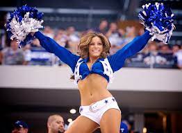 Millicent tumblewood, 26, who has been a cowboys cheerleader for four years, has been terminated, and has been asked to turn in her skimpy blue halter top, tiny short. Dallas Cowboys Cheerleader Angela Nicotera Dance Informa Magazine