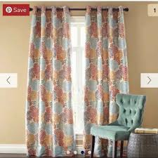 Pier 1 Accents Pier One Floral Bloom Garden 2 Panels 50x84 Poshmark