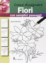 Prendere un foglio bianco e una matita. Fiori Facili Da Disegnare
