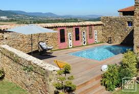 Piscine Hors Sol Avec Liner Gris Entierement Rhabillee De Plages En Ipe Sur Pilotis Photo Piscine Piscine Hors Sol Piscine