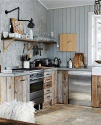 Modern Rustic Decorating Your Home With Reclaimed Timber Cuisine Vintage Cuisines Rustiques Modernes Decoration Cuisine