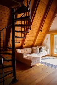 Our basement stairs look great, are safe and hide some bulky items! 20 Creative Midcentury Basement Design Ideas Decoration Love