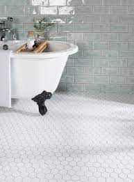 Mosaic bathroom floor tiles is the most popular option, they are amazing to make a statement in a neutral, white or just plain bathroom and create a perfect contrast. Original Style Mosaic In 2020 Tile Bathroom Mosaic Tile Bathroom Floor Honeycomb Tiles Bathroom