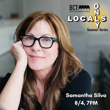 What's next at LOCAL'S ONLY, you ask? A reading of the play adaptation of  the novel "LOVE AND FURY" by Samantha Silva, this coming Monday, August 4th  at 7pm! With a cast