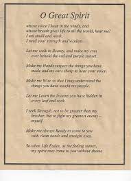 O Great Spirit Native American Spirituality Spell Book Words Of Wisdom