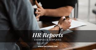 Hr Report Samples Templates For Annual And Monthly Reports