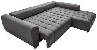 Wohnlandschaft Hellgrau Mit Schlaffunktion Kaufen Wohnlandschaft Ruckenkissen Sofa