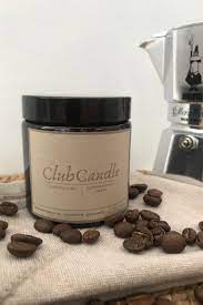 Coffee Cappuccino Scented Vegan Soy Wax Candle In Amber Mason Etsy Soy Wax Scented Candles Soy Wax Candles Scented Soy Wax
