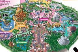 printable map of disneyland