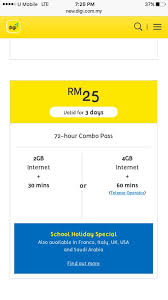 You can enable digi roaming in thailand, singapore, china, indonesia, japan, korea, australia, india, united states, europe or other countries. è¶£æ—…è¡Œ çœ‹æ¥æœ€å€¼å¾—çš„international Roaming Passæ˜¯æ¥è‡ªdigi 3 å¤©rm25 Facebook