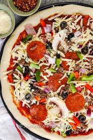 Like normal they ask for your name and phone number. Homemade Supreme Pizza Homemade Or Store Bought Crust Spend With Pennies