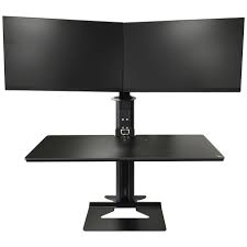 Several writers and statesmen wrote standing up: I Stand Desktop Sit Stand Workstation With Dual Monitor Support Sit Stand Adapters For Desk Tops