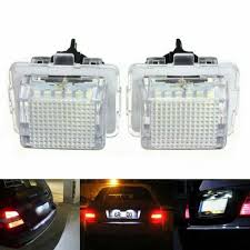 2x 18 Smd Led Number License Plate Light For Mercedes Benz W204 W212 W221 White Ebay License Plate Mercedes Benz Benz