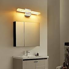 Read on to find out how to pick the right bathroom vanity lighting. Buy Bathroom Crystal Vanity Light Led Bathroom Lighting Fixtures Over Mirror 17 Stainless Steel Bathroom Vanity Light Fixture Warm White 3000k Online In Turkey B08vgm4gk7