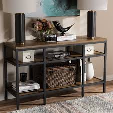 Kato Console Table Metal Console Table Black Console Table Black Metal Console Table