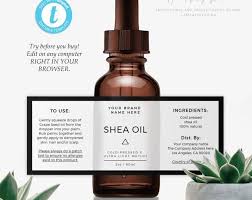 Biossance Squalane Phyto Retinol Serum Makeupalley Cosmetic Label Design Customizable Product Label Editable Etsy In 2020 Cosmetic Labels Design Cosmetic Labels Label Design