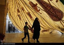 ‫برپایی خیمه عزا در امامزاده موسی مبرقع قم‬‎
