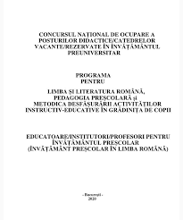 Anunt verificare date de inscriere la concursul de titularizare 2021 lista candidati respinsi la concursul de ocupare a posturilor_catedrelor vacante_rezervate cadre didactice ang. Noua ProgramÄƒ A Fost PublicatÄƒ In Monitorul Oficial Paginile Cursuri Titularizare Educatoare 2020 2021 Si Grade Didactice Facebook
